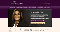 Desktop Screenshot of camillecashmd.com