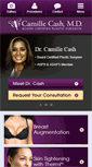 Mobile Screenshot of camillecashmd.com